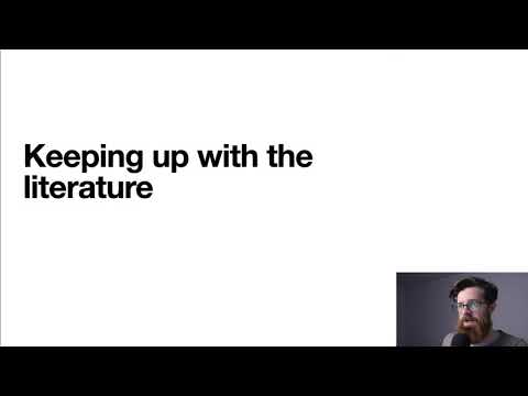 Keeping up with the literature