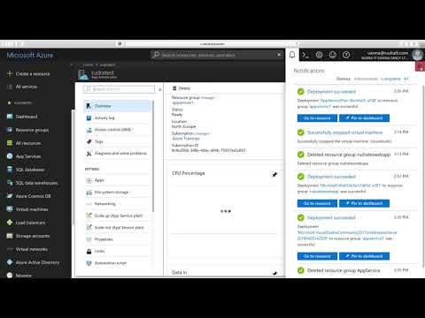 Create App service Plan using Azure portal