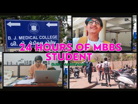 24 HOURS OF MBBS STUDENT 🤠 | B J Medical College | RaviRaj Vlogs