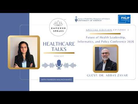 S1:E10: Empower Speaks x FHLIP: AI & Personalized Medicine in Healthcare | Dr. Abbas Zavar