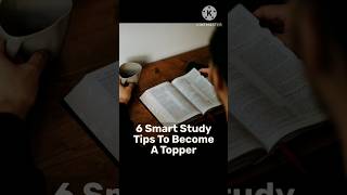 6 smart study tips to become a topper #smartstudyhabits #smartstudyroutine #topper #studyschedule
