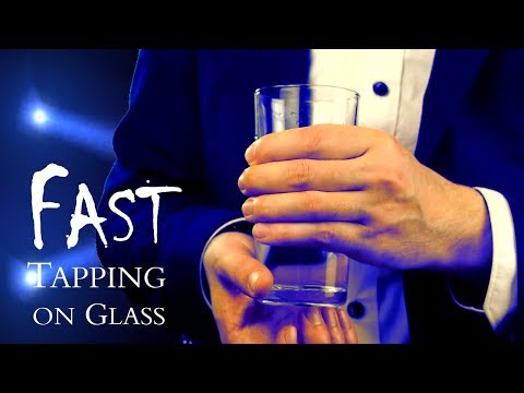 ASMR Tapping on Glass (No Talking After 15 Seconds) Tingly Moments
