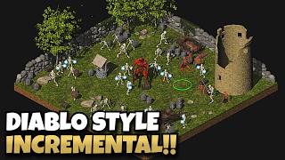 This Diablo Inspired Incremental Game with Loot is Pure Nostalgia!
