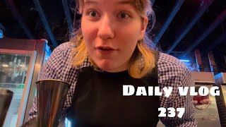 Long study session and glimpse into my work/ Work and Travel in Australia, Daily Vlog #237