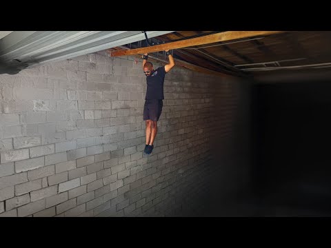 I do some pullups while contemplating existence.