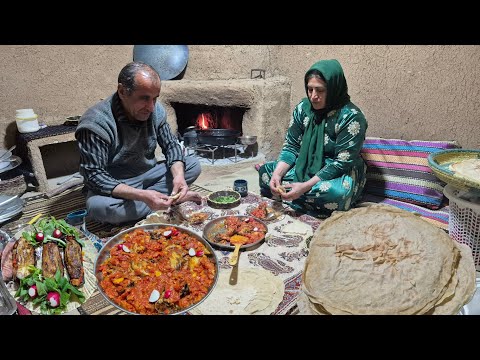 Daily Life in Iran | Cooking Local Food in Iranian Rural Style