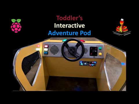 Toddler's Interactive Adventure Pod