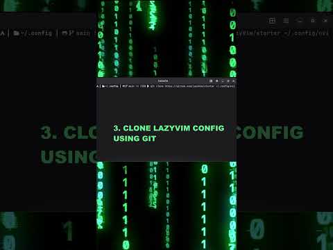 How to Configure Neovim On Linux In 20 Seconds (LAZYVIM) #coding #programming #code #linux #neovim
