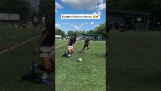 WHAT A FINISH! Gave the keeper no chance 😭@playstationuk #ad #1v1 #football #banger #goals #london