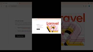 Start Laravel Project in 1 Command 🚀 #shorts #webdevelopment #laravel
