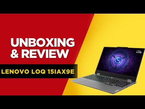 Lenovo LOQ 15IAx9E Unboxing 🔥 Budget Gaming Beast with Intel i5 12th Gen + RTX 2050 🔥 #LenovoLOQ