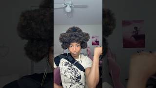 Spelling INDEPENDENT with my Afro🤣
