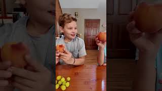 🍎🍌Fruit Telepathy #challenge #kidsfun