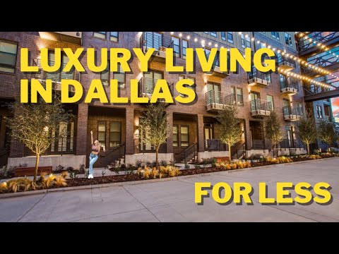 DALLAS APARTMENT SHOPPING - living in luxury for LESS
