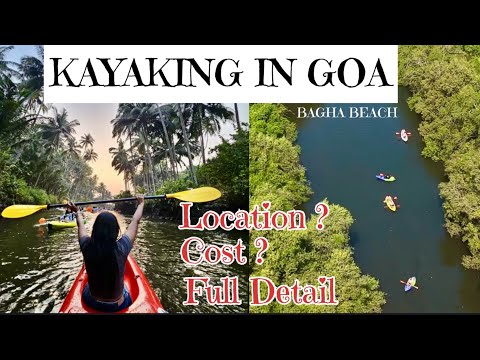 Kayaking in North Goa | Kayaking at Bagha Beach 😍 How to do kayaking 🚣Kayaking in Goa #goa #kayaking