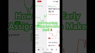 Options Trading: Early Assignment Hack! 🚀 #stocks #everythingrobcrypto #stockmarket #robinhood