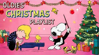 Cozy Oldies Christmas Playlist with Snoopy🎄🎼 | Classic Holiday Tunes for Festive Joy