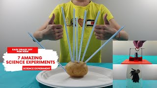 7 AMAZING Science Experiments For Kids | Science For Kids | Easy Peasy DIY For Kids