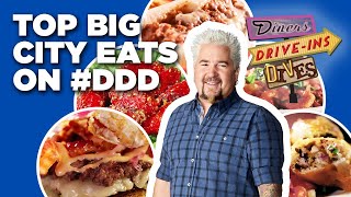 Top Big City Eats on #DDD with Guy Fieri | Diners, Drive-Ins, and Dives | Food Network