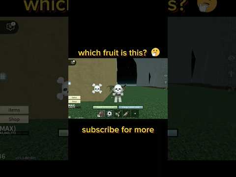 Only fast 🖐 hand can gass whuch fruit is this in blox fruit?#bloxfruit #roblox