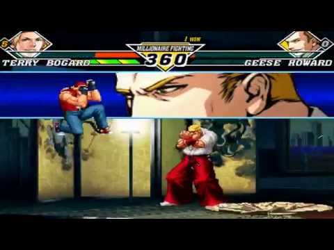 Terry Bogard Vs Geese Howard