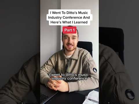 I Went To A Music Industry Conference Here's What I Learnt Part 1