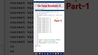 for loop Example-2(Part-1) #matlabsproject #coding #matlab #coding #forloop  #codingtutorial