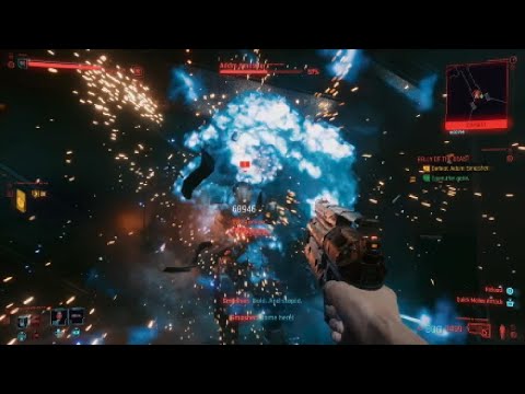 Cyberpunk 2077 - Destroying Adam Smasher with a Hand Cannon "Comrade's Hammer"