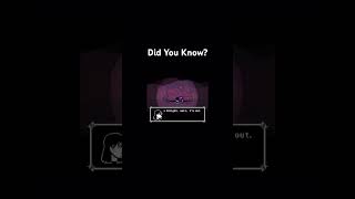 Deltarune Chapter 3 Fun Fact! #deltarunechapter3 #deltarune