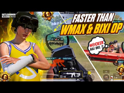 Faster Than Wmax & Bixi Op 🔥 | Fastest 4 Finger Player | BGMI