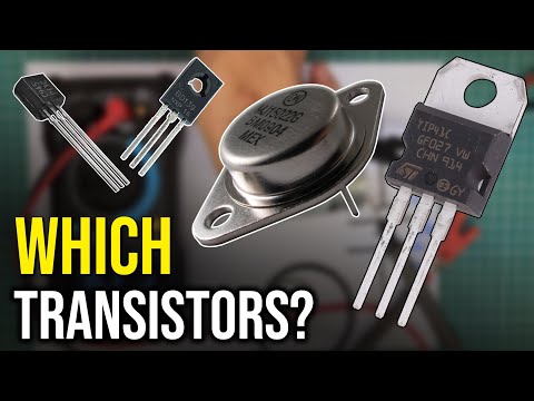 How to select best transistor for a particular application?