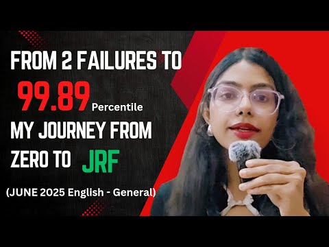 How i qualified NET JRF English June 2025 (UR Category) | My Strategy #ugcnetenglish #toppertips
