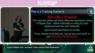 DEF CON 33 - RF Village - Tactical Flipper Zero You Have 1 Hour and No Other Equipment - Grey Fox