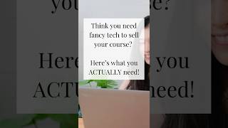 🚨 Course Tech Made SIMPLE! Stop Overcomplicating – You Only Need THESE Tools to Start!