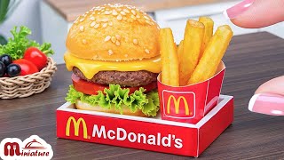 🍔 So Yummy Mini McDonald’s Big Mac Recipe | ASMR Cooking Mini Food