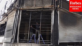 RAW VIDEO: Iranians Deal With Aftermath Of Protests In Tehran, Iran