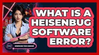 What Is A Heisenbug Software Error? - Emerging Tech Insider