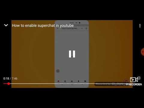 How to enable superchat in your YouTube prenium