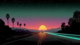 ＤＲＩＶＩＮＧ　ＡＴ　ＤＵＳＫ [ Synthwave - Retrowave - Dreamwave Mix ] Dreamy Vibes for Night Journeys