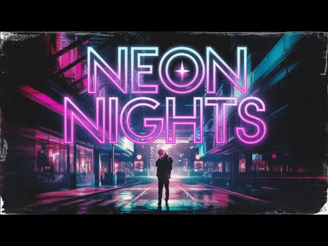 Neon Nights - Synthwave Journey Through Retro-Futuristic City Vibes | Chill Synth Music