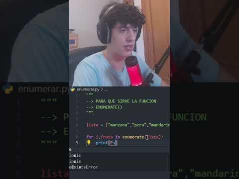 Enumerate() | Parte 2 #python #shorts