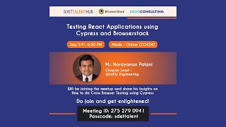 Full Demo of Cypress and Browserstack Integration By Narayanan Palani