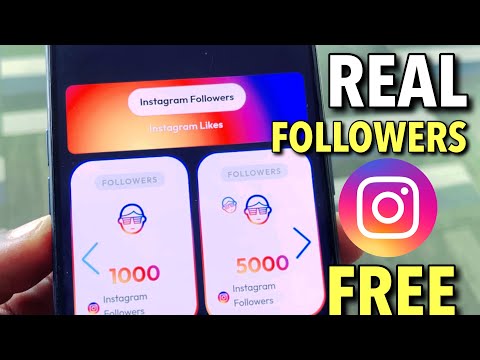 FREE INSTAGRAM FOLLOWERS 2025 - Get +10,000 Followers on instagram for FREE (ios & android)