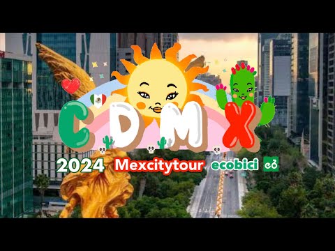 CDMX City tour w Ecobici Roma/Sk8park/Centro/Chapultepec