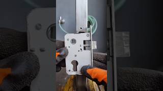 how to install a lockcase body on a square pipe for precise results #tricks #ideas #keys #welding