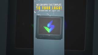 ✨Underwater TV Logo Reveal – Ocean Waves & Deep Sea Animation "E527" #fastvideo #logoreveal