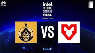 The MongolZ vs MOUZ - IEM Dallas 2025 - Playoffs - MN cast