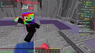 POV: A hacker fails to kill you in sumo. Then rage quits (Hypixel duels)