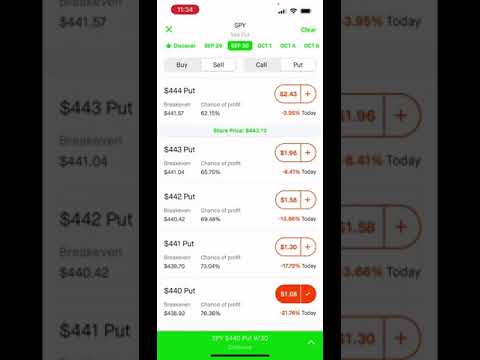 Robinhood Update: New way to trade options (Mobile)
