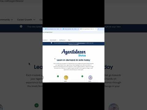 Agentblazer Legend.  #agentforce #agentblazer #trailblazer #salesforce